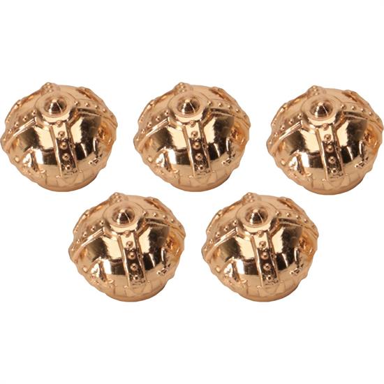 Speedway Motors Gold Crown Valve Stem Caps