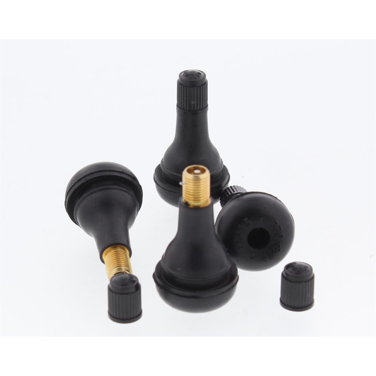 Rubber Valve Stems for .625 Inch Hole, Set/4