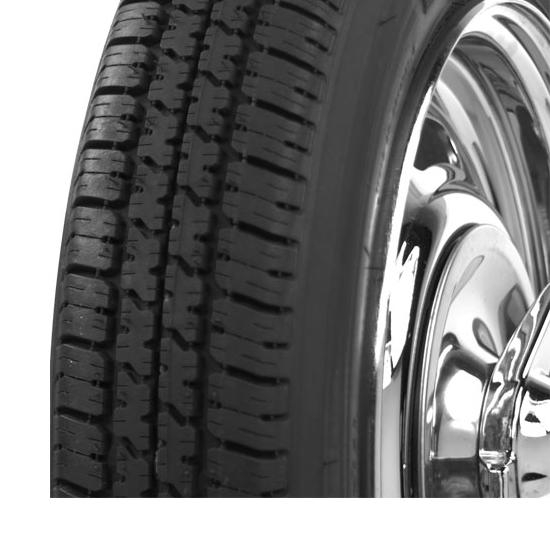 Coker 56047 Firestone F560 Blackwall Radial Tire155R15, 45.5 In. Rim