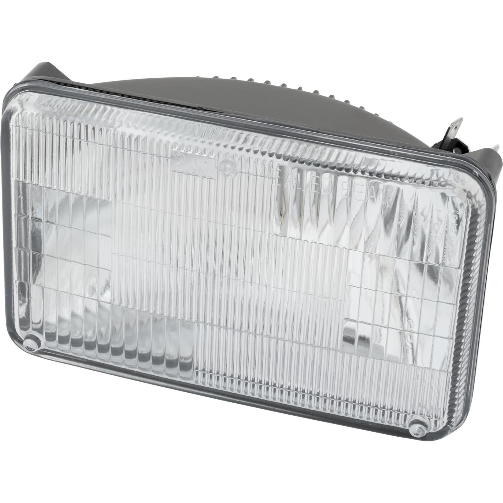 4x6-Inch Sealed Beam Headlight LED conversion, 6500K white, Low