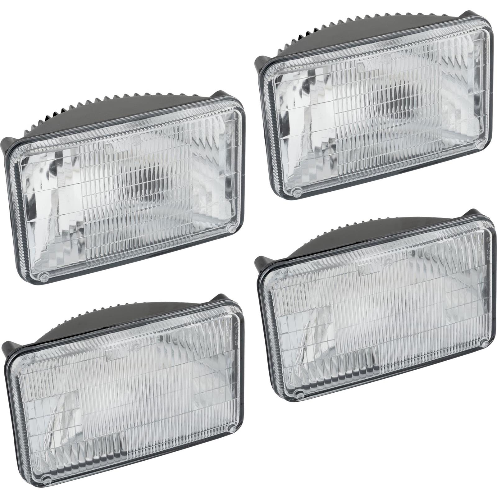 4x6-Inch Sealed Beam Headlight LED Conversion Kit, 6500K White