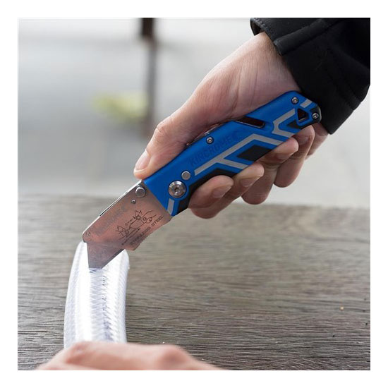 Kincrome K6266 Triple Grip Handle Folding Utility Knife