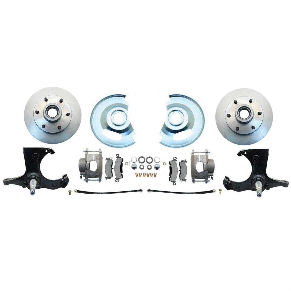 1963-1970 Chevy Truck Stock Height Disc Brake Kit 2WD 6 Lug
