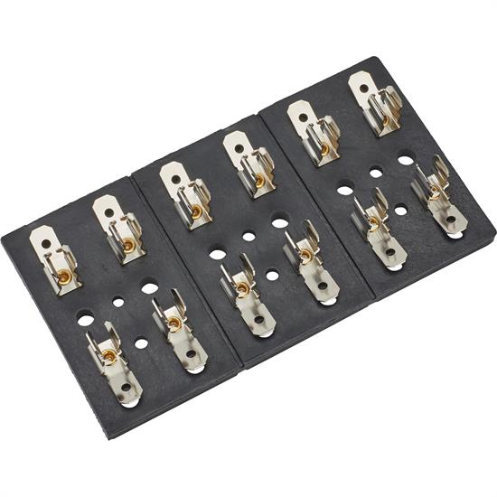 6 Fuse Holder, Glass Fuses