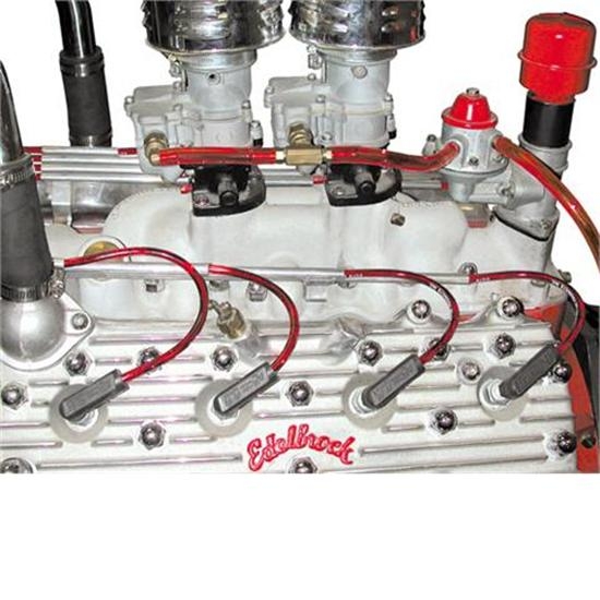 Red 7mm Solid Core Spark Plug Wire, 100 Ft.