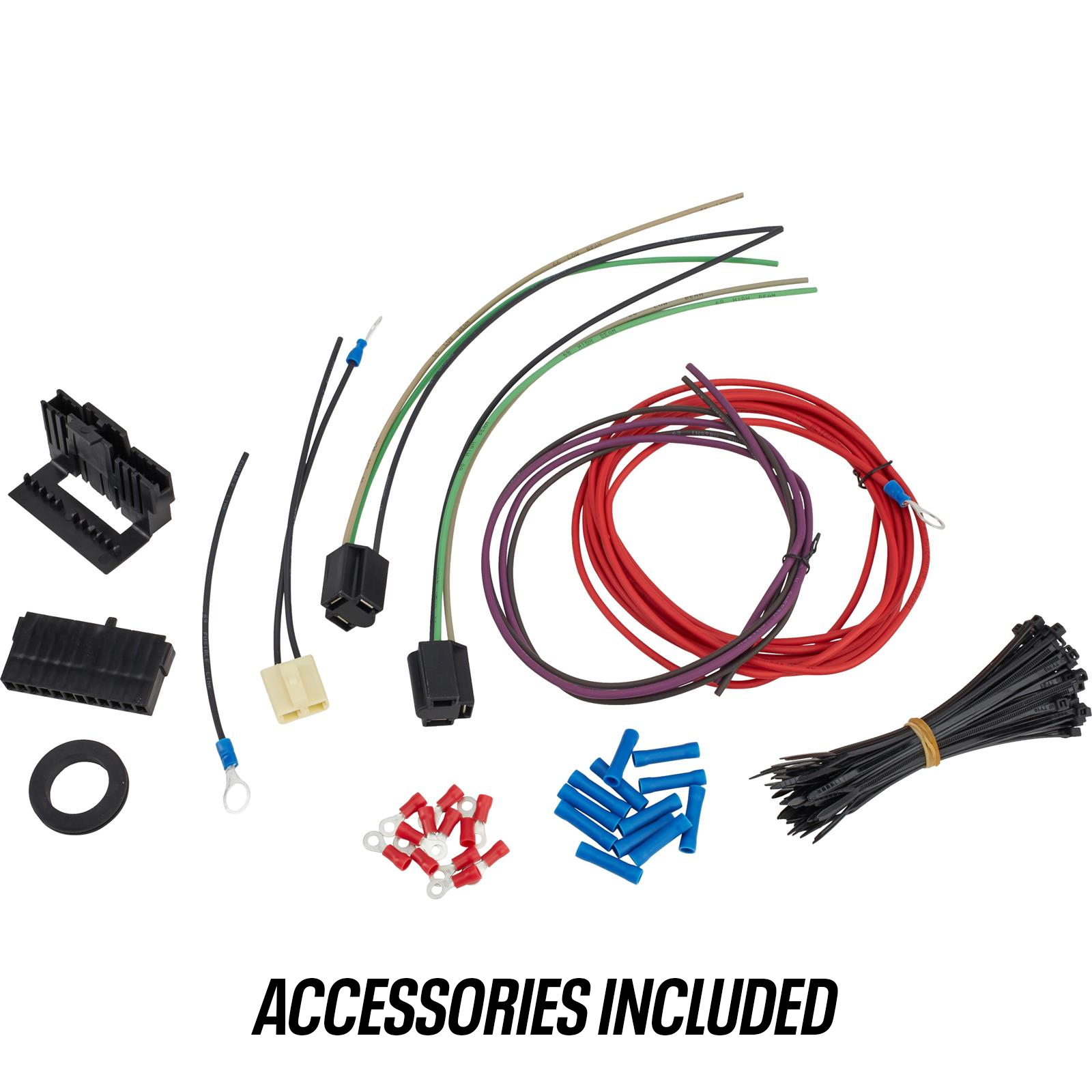 12Circuit MiniFuse Universal Hot Rod Wiring Harness Kit