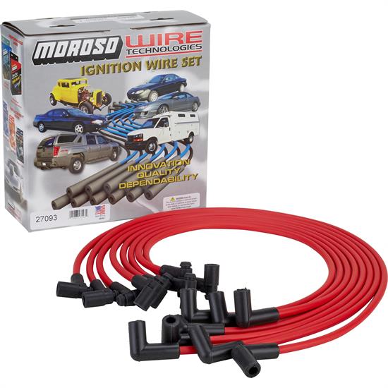 Moroso Spark Plug Wires, Under Headers, HEI Cap, ReadyToInstall