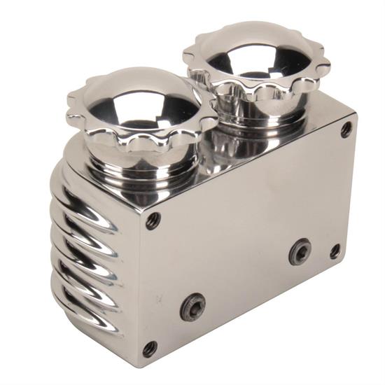 OTB Gear 6433 Remote Brake Fluid Reservoir, Polished
