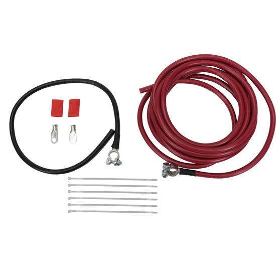 Top Post 20 FT 2 AWG Cable + - // 5 FT Battery Relocation Kit