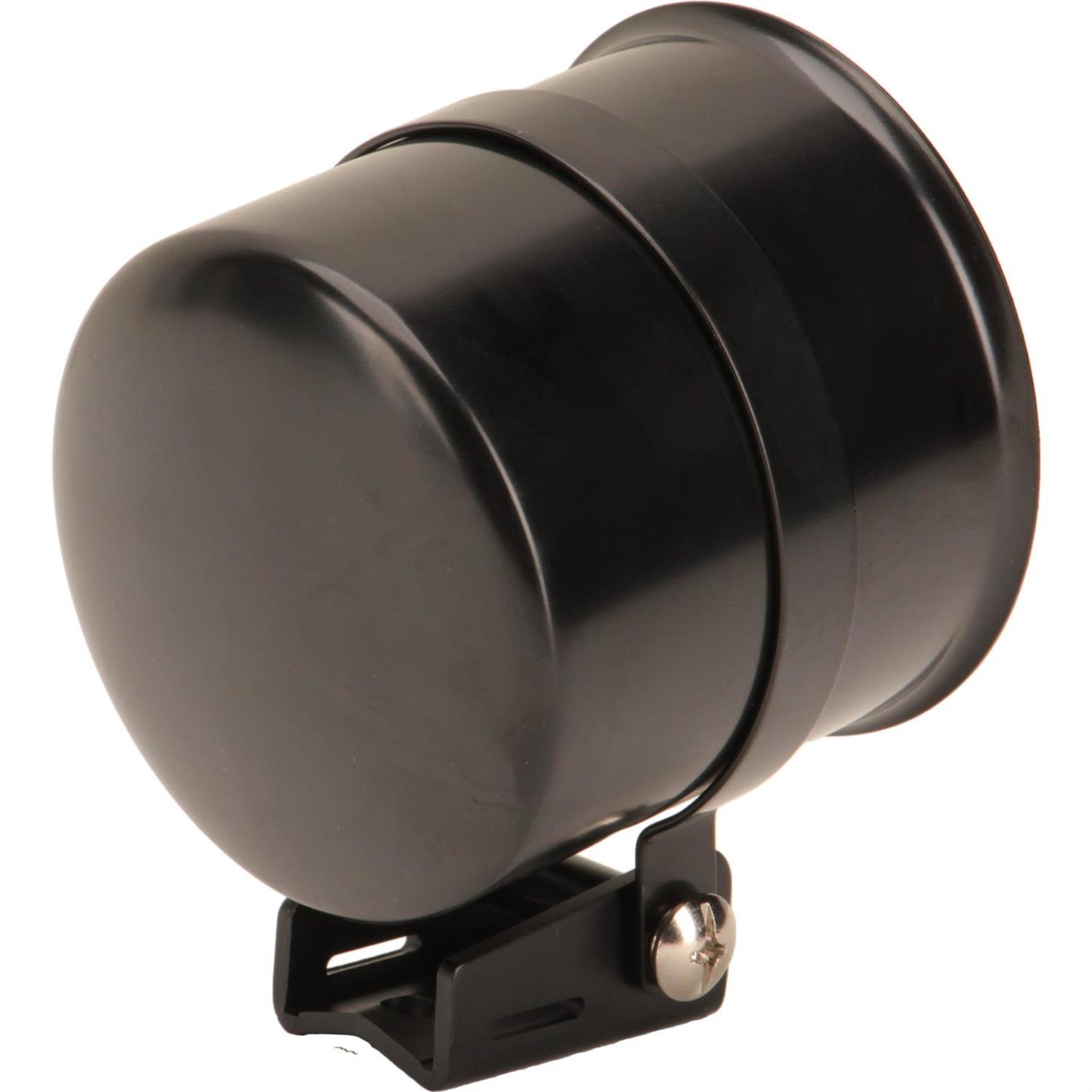 Tachometer Mounting Cup for 31/8 and 33/8 Inch Gauges, Black