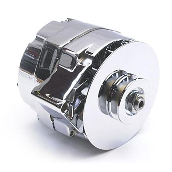 Garage Sale 196371 GM New Chrome Alternator, External Regulator, 60 Amp