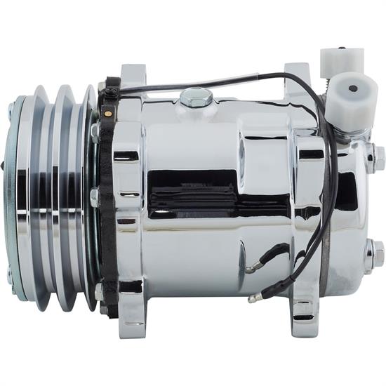 Speedway Sanden 508 Chrome A/C Compressor