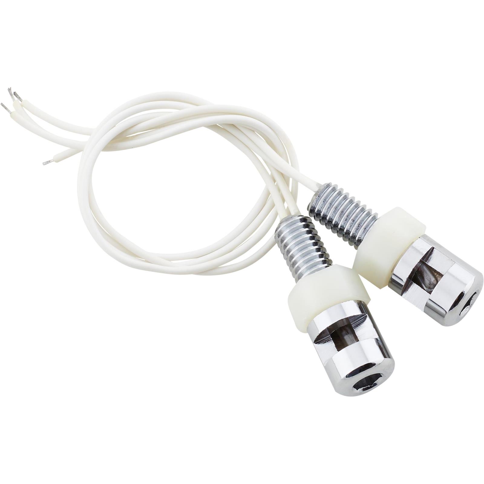 Stainless Steel Lighted License Plate Bolts