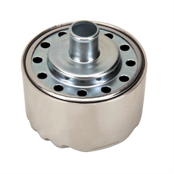 OTB Gear 6803 Valve Cover Breather, 3/4 Inch, Finned, Polished