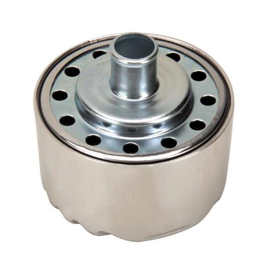 OTB Gear 6803 Valve Cover Breather, 3/4 Inch, Finned, Polished