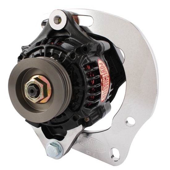 Powermaster 8801 SB Chevy 50 Amp Mini Alternator Kit w/SerpBelt