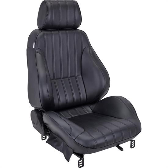 Procar Rally 1000 Series Black Vinyl Bucket Seats