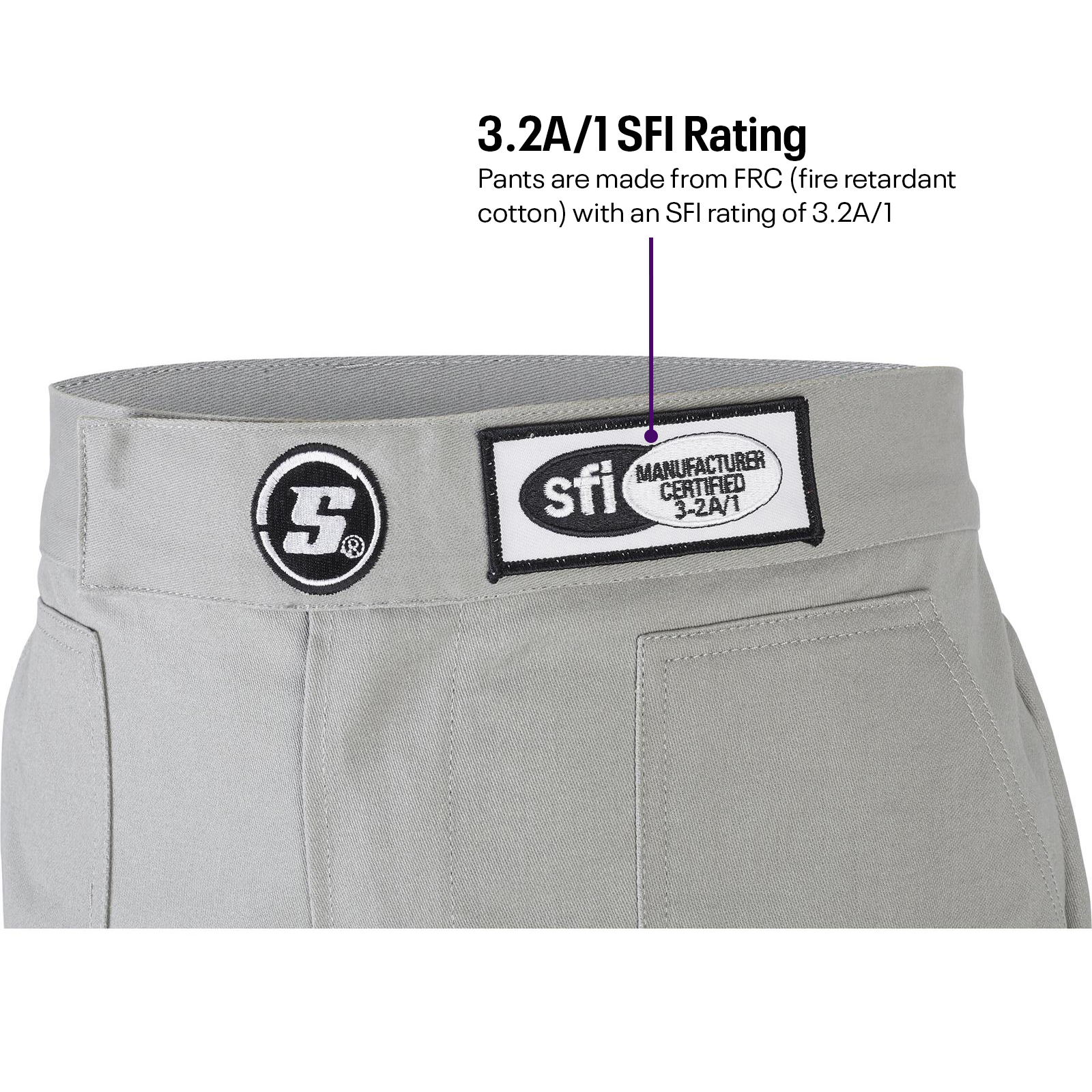 Pantalones de traje de carreras Speedway Economy SFI-1 - Imagen 7 de 33