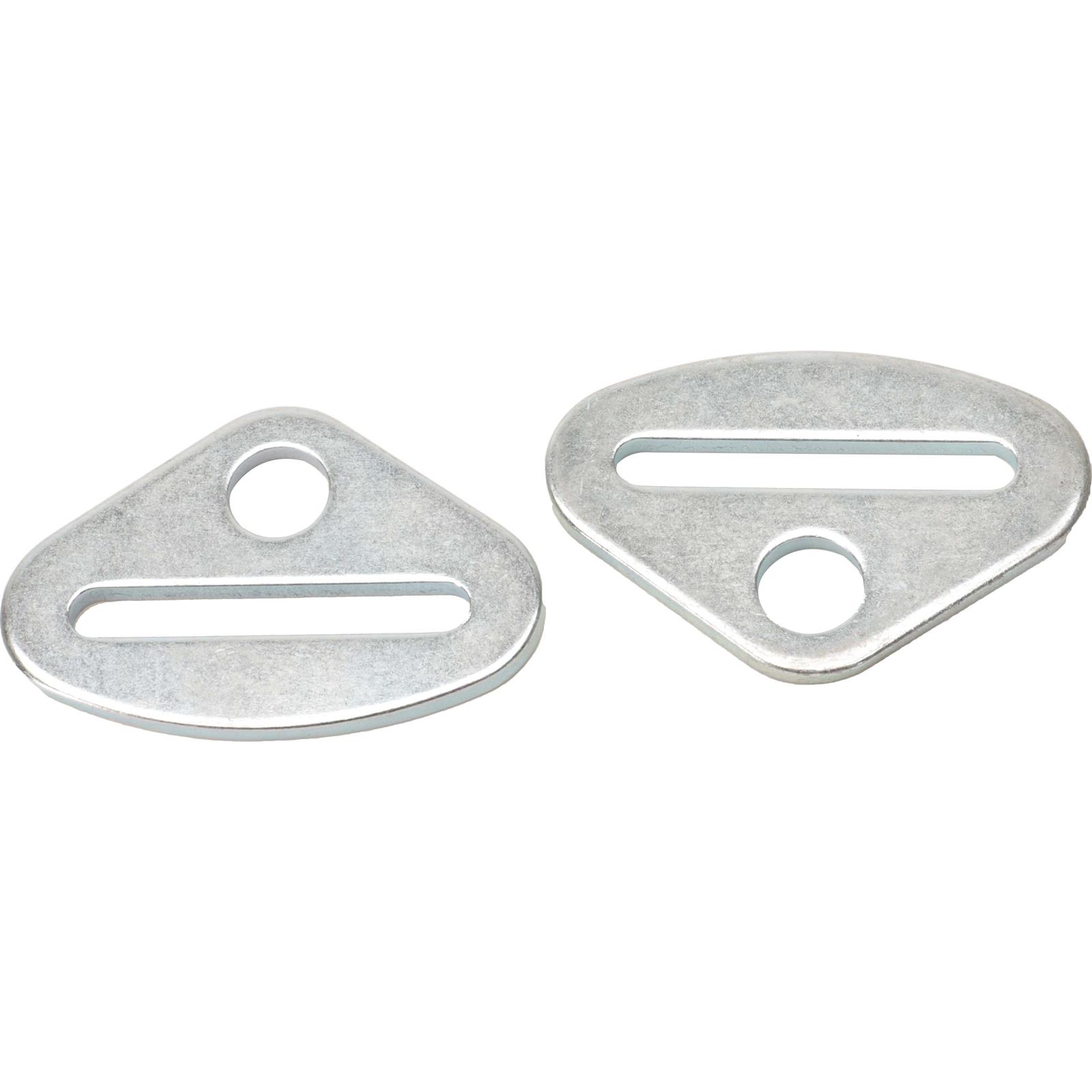 Speedway Seat Belt Mount, Bolt-In, Zinc