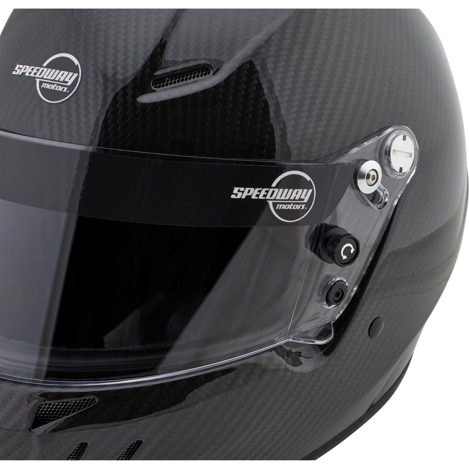 Speedway Motors SA2020 Carbon Fiber Racing Helmet
