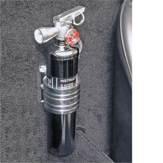 H3R Performance BB100P Polished Billet Fire Extinguisher Band Clamps