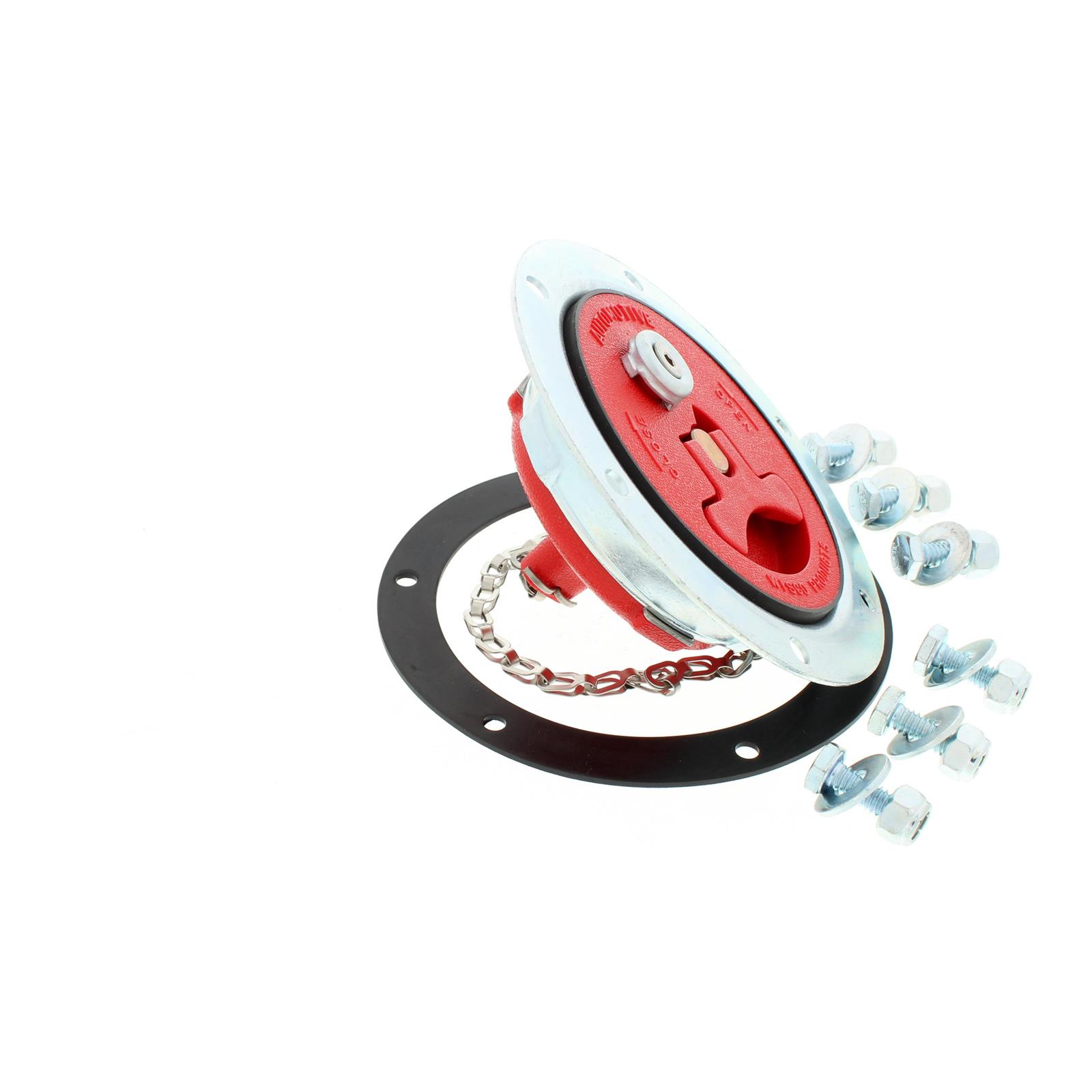 Speedway AircraftStyle FlushMount Fuel Fill Filler Neck and Cap