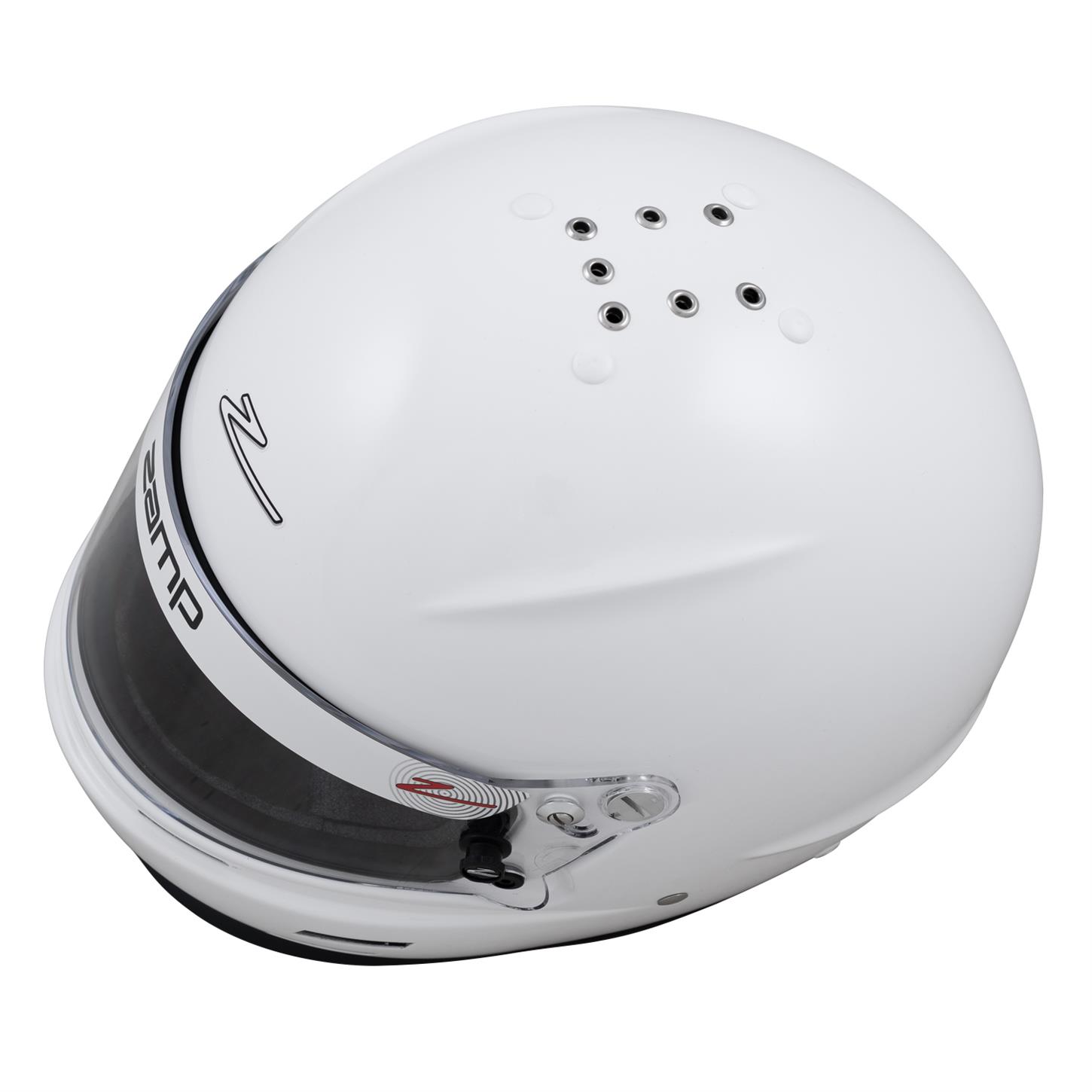 Zamp RZ-60 Aramid SA2020 Helmet, Gloss Black/White