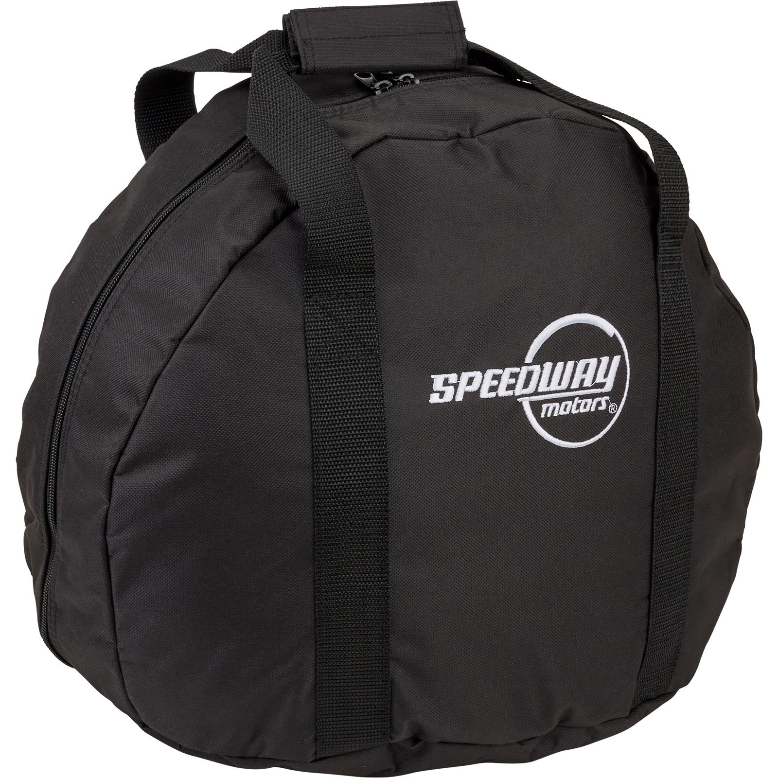 Speedway Black Nylon Helmet Bag