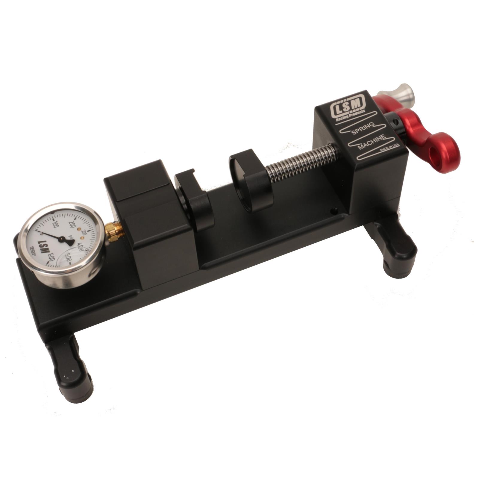 LSM Racing Products SM600 Bench Top Valve Spring Tester, 600 lb.