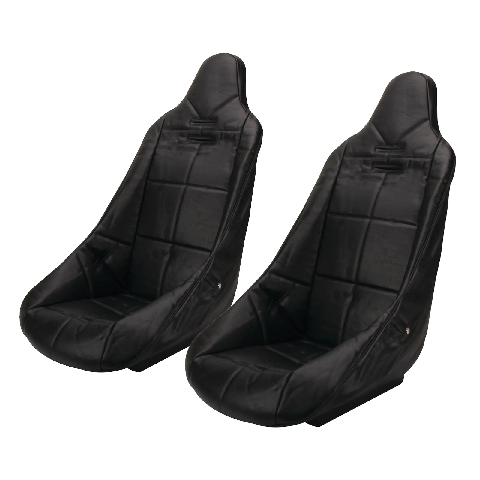 EMPI 62-2310 High Back Bucket Seat Cover, w/ Square Pattern 2 PK
