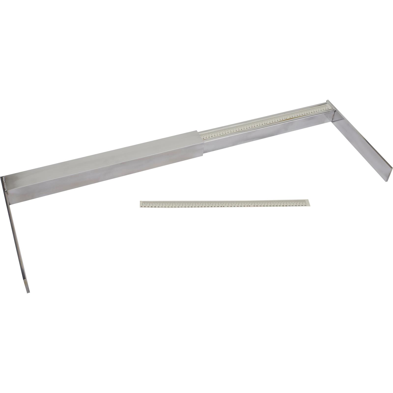 Tire Stagger Stick Tool, Measures 65 to 115 Inch, Aluminum