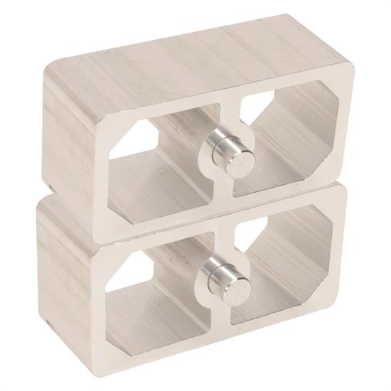2 Inch Aluminum Extruded Leaf Spring Lowering Blocks 2 Pack eBay
