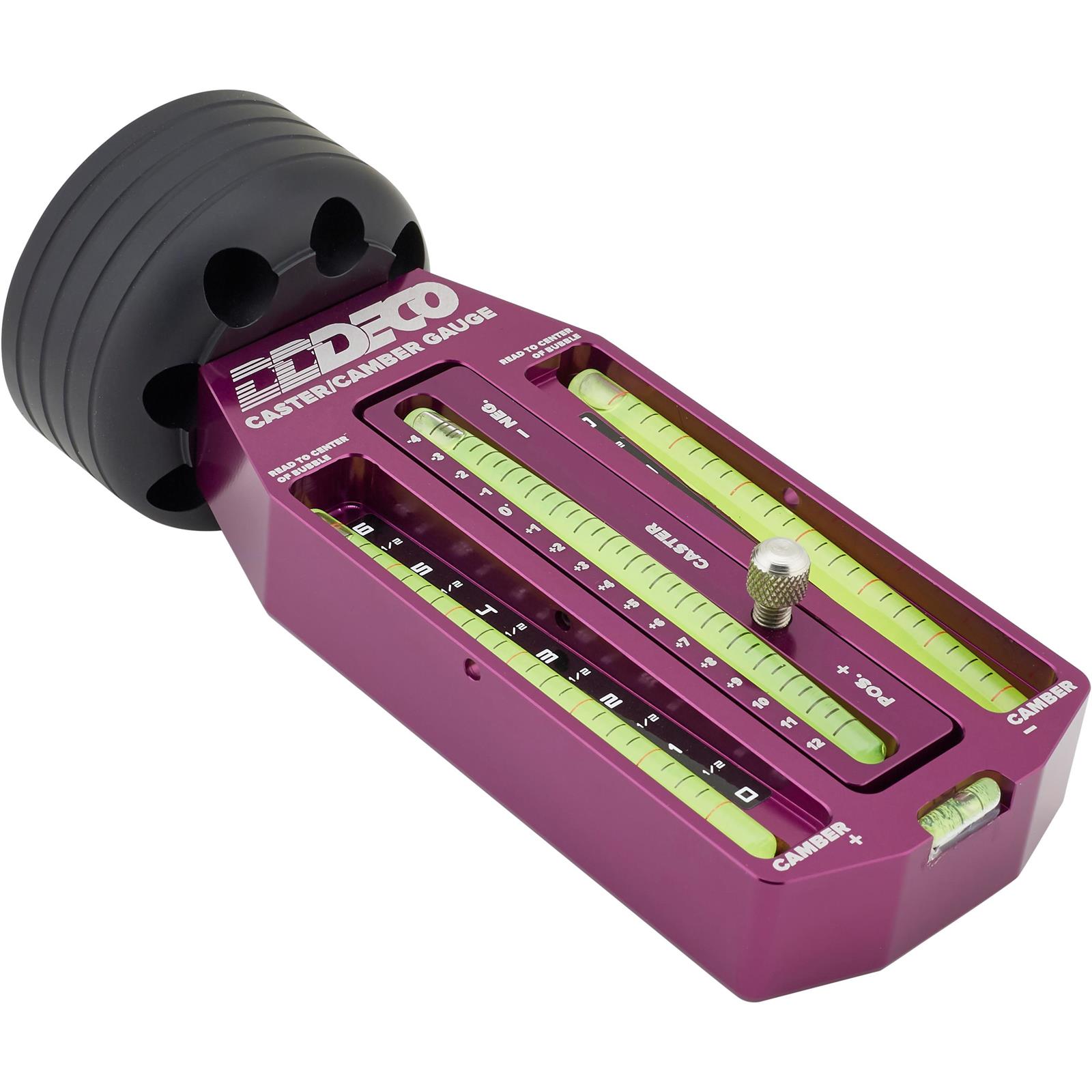 DECO Caster Camber Gauge Suspension Tool, Aluminum