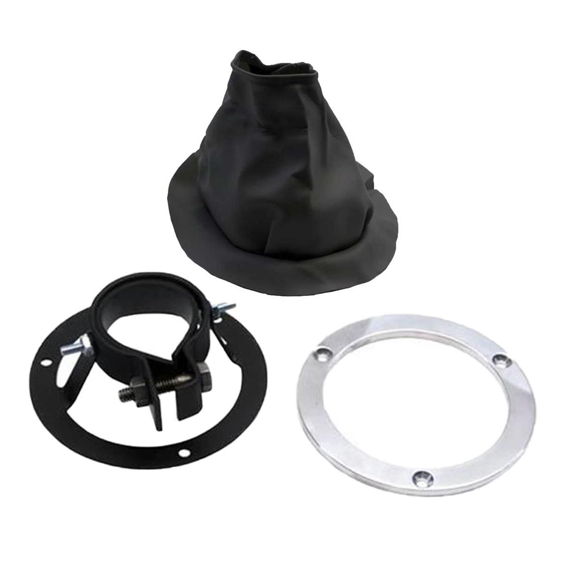 Adjustable Steering Column Floor Mount and Boot Kit, 2 Inch