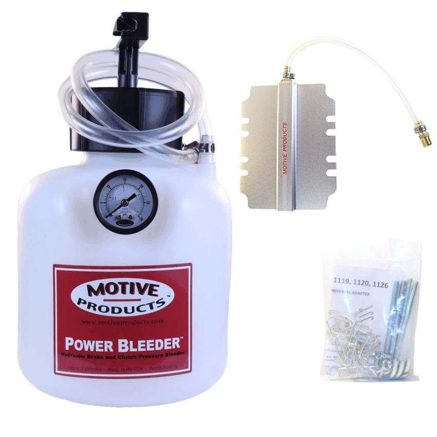Motive Products 0105 Pressure Brake Bleeder, Square Master Cylinders