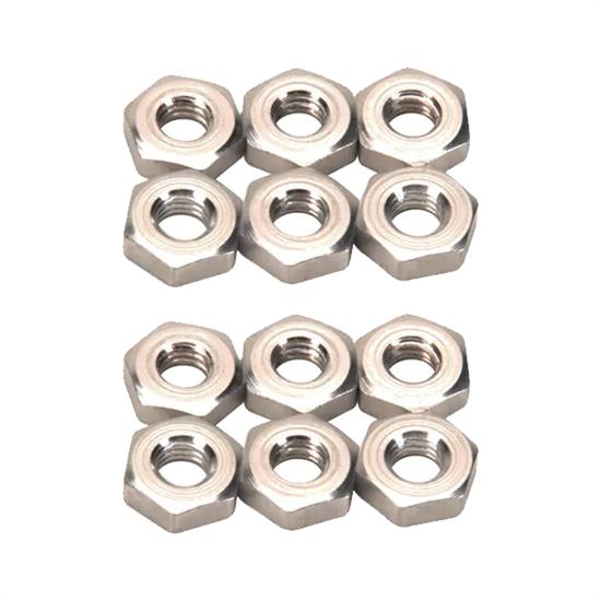 Speedway Aluminum Jam Nuts, 1032 RH and LH, Pack/12