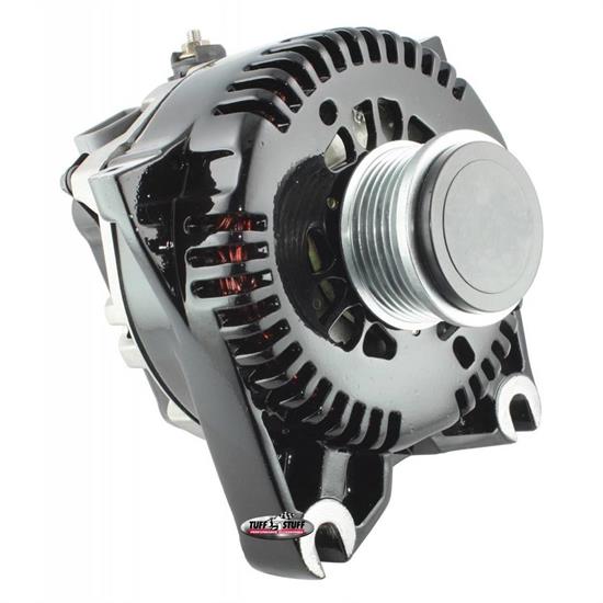 Alternator 135 AMP OEM Wire 6 Groove Clutch Pulley Black 8436B