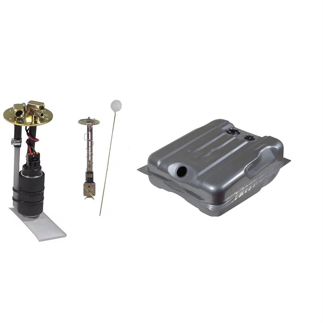 Tanks Inc TCR8A-T-KIT Steel Gas Tank 70-74 Barracuda 255LPH