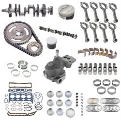 SBC Chevy 350 Complete Re-Ring Rering Overhaul Kit w// Bearings Gaskets /& Seals