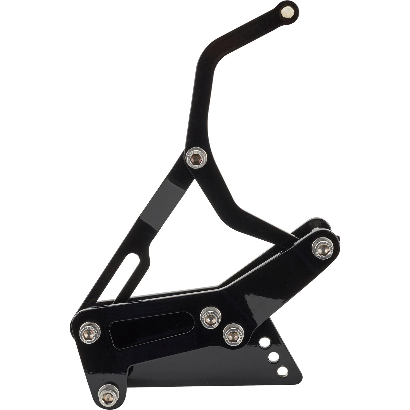 Bills Hot Rod Co. SBC P/S and Alt. Brackets, Side, Short, Black