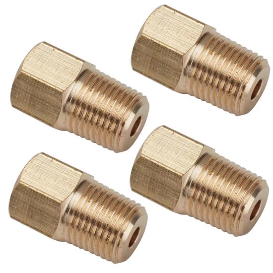 Master Cylinder Fluid Tube Fittings, 3/824 IFF1/8 NPT, 4/Pack