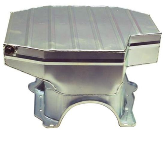 Champ Style Oil Pan w/High Volume Oil Pump/Pickup Kit, 86Up SBC