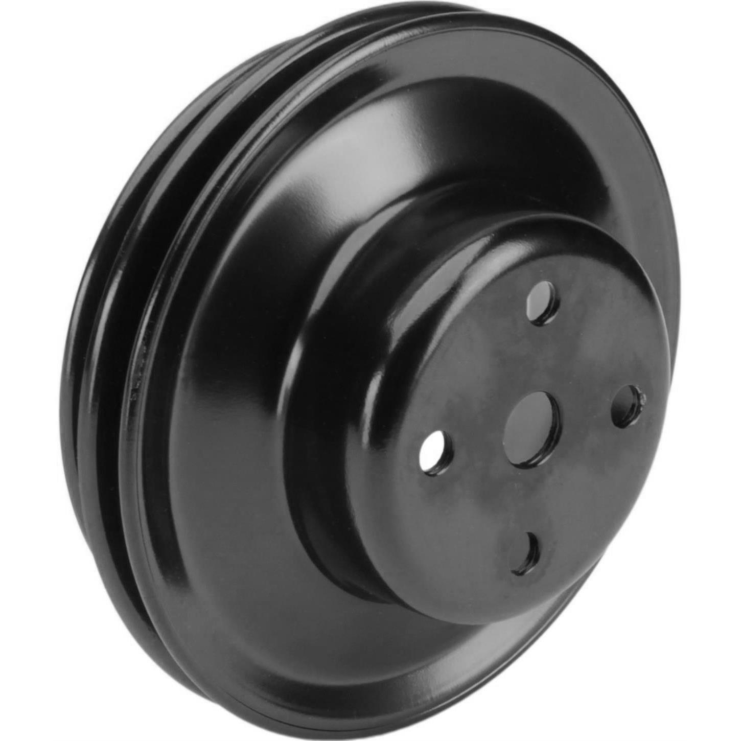 BBC Black Pulley Set, 2Groove Upper/3Groove Lower, Long Pump
