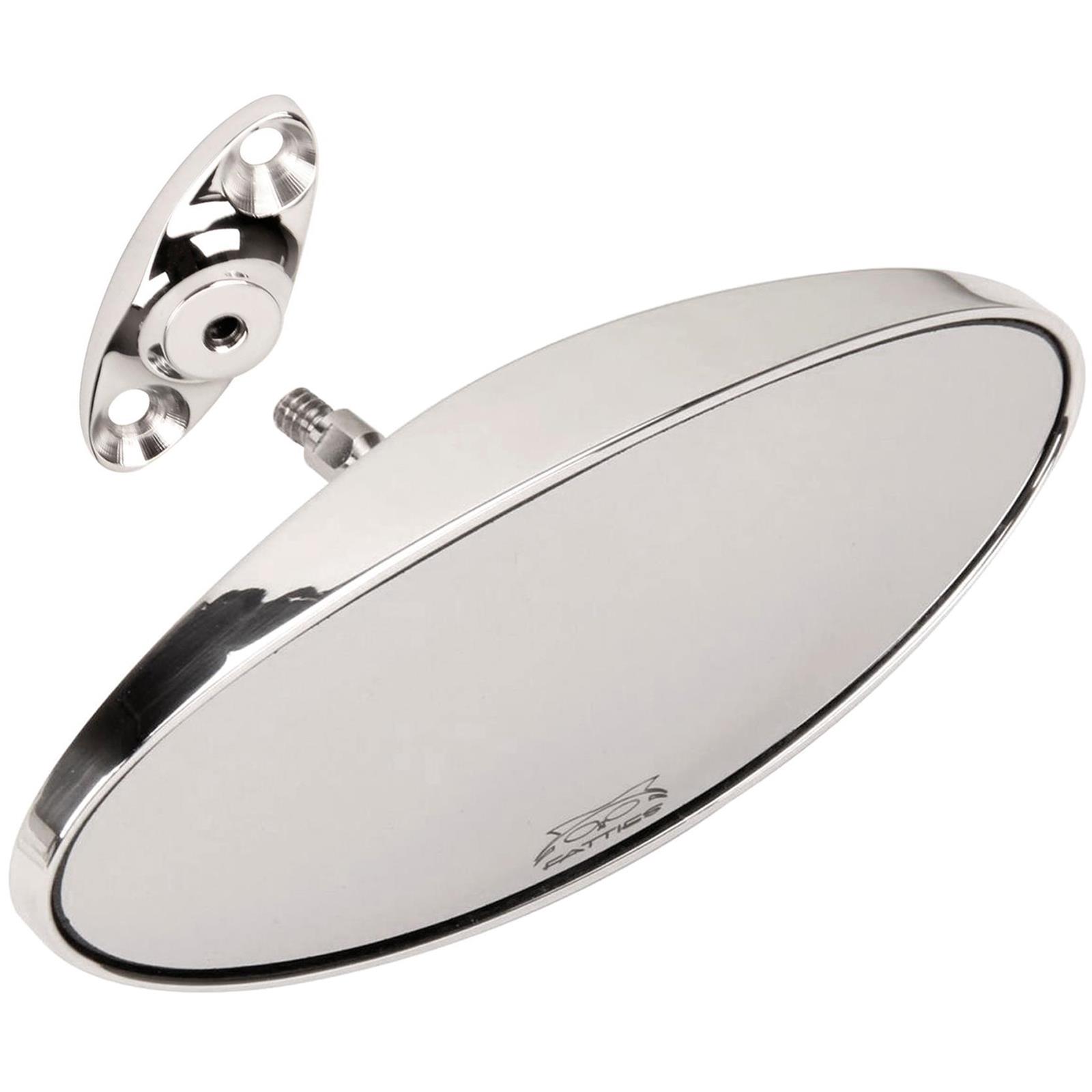 Hagan Fattie Oval RearView Mirror Assembly Kit w/Base