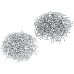 Multi-Grip Pop Rivets, 3/16 Inch, Small and Large Head, 250 Each