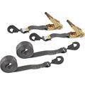 Safety Racing Tie Downs, Black, 15 Straps, 5,000lb Break 1,666lb Work