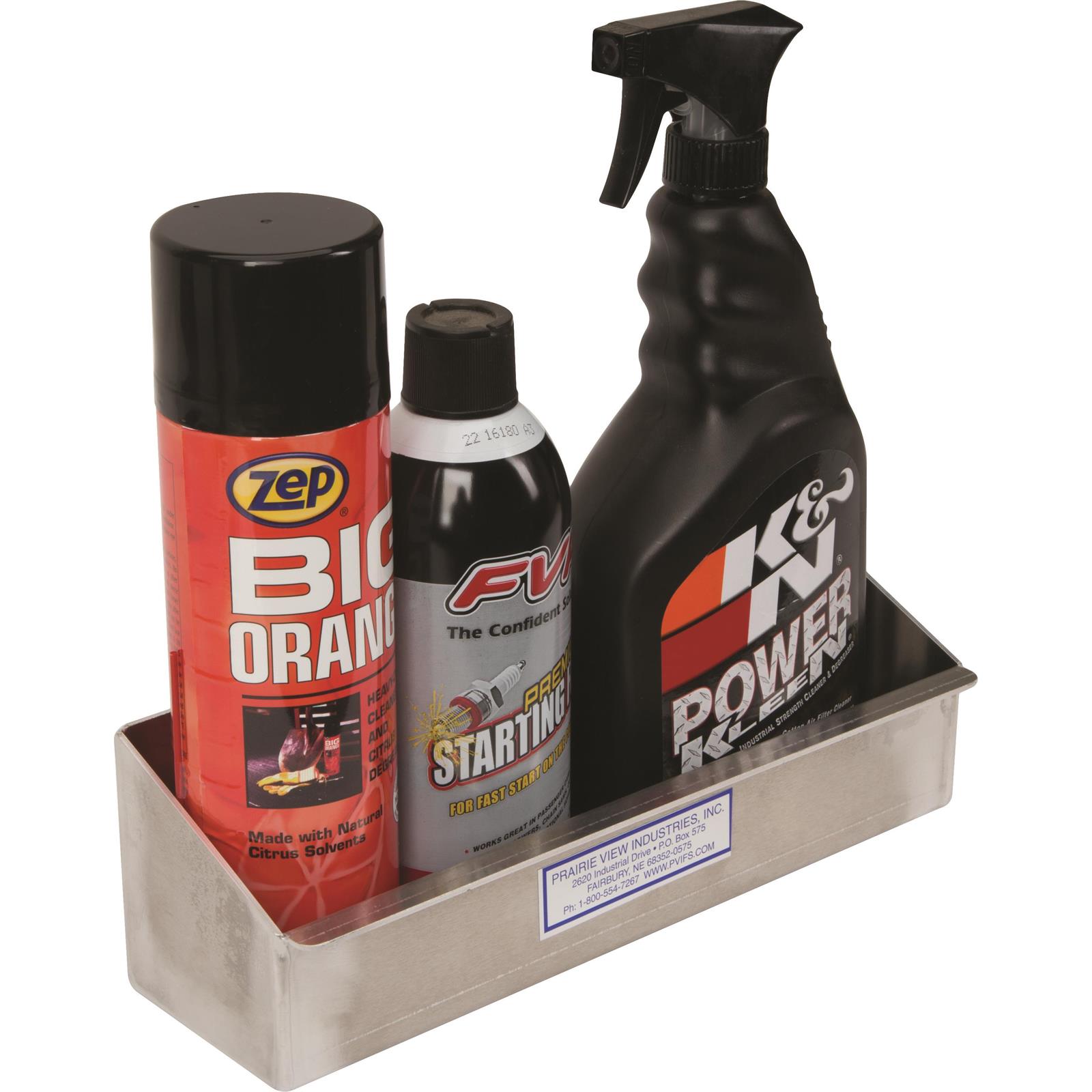 Aerosol 4 or 8 Spray Can Shelf