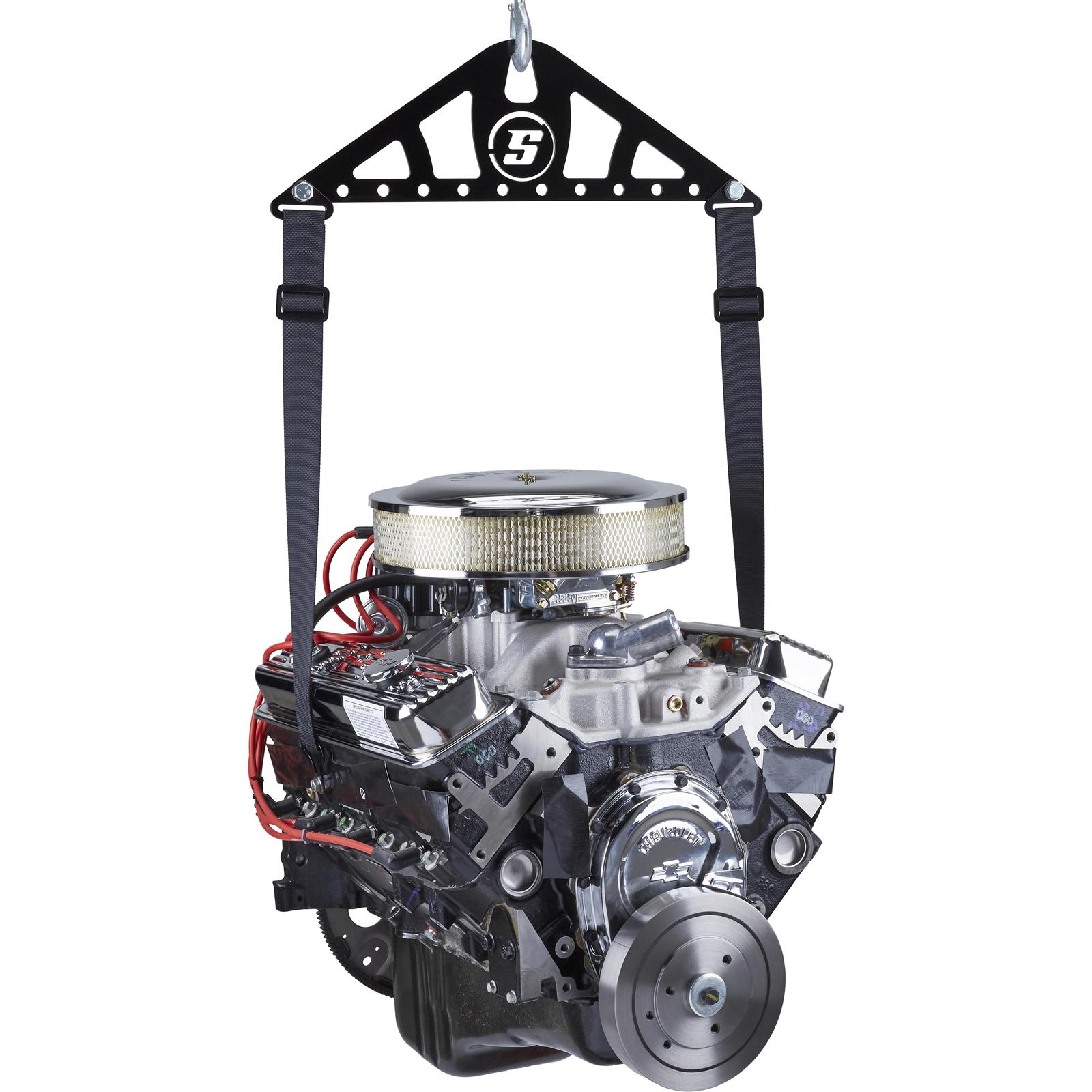 2 Point Engine Lift, 2 Nylon Straps, 1200 Pound