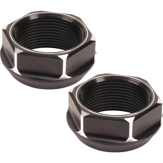 Aluminum Hex Axle Nut, 21/2 Inch Left and Right Hand Nuts, Pair