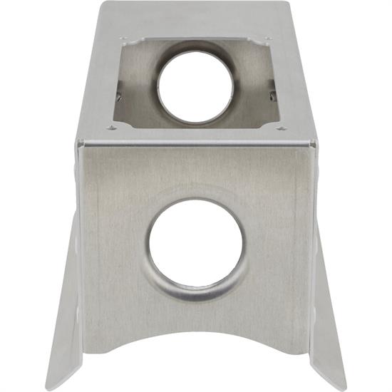 Fabricated Aluminum Race Car Center Console with Panel CutOut